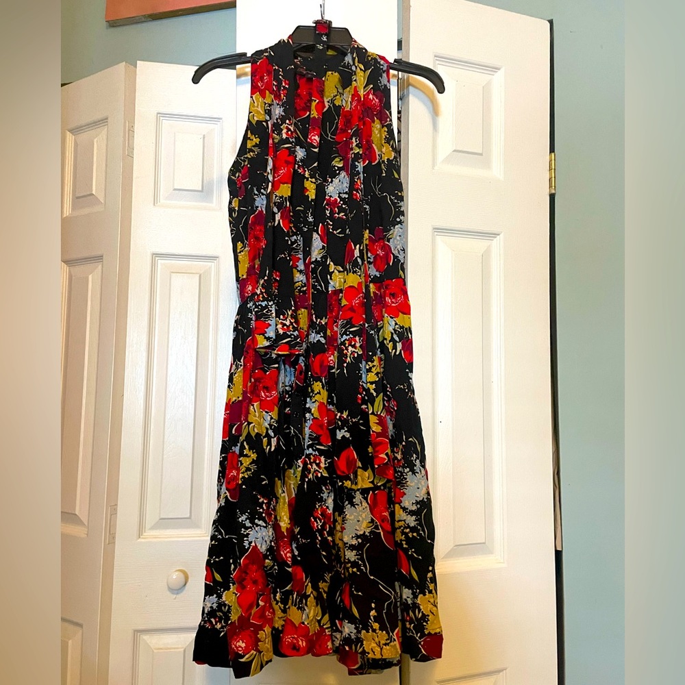 Trashy Diva -Forget Me Not Floral- Streetcar dress